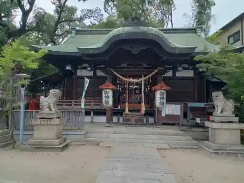 海老江八坂神社の本殿・本堂