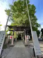 南沢氷川神社の鳥居