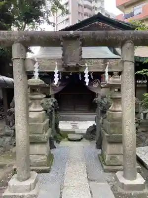 小野照崎神社の鳥居