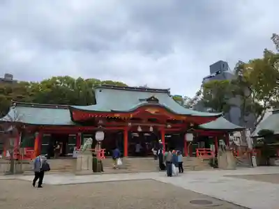 生田神社の本殿・本堂