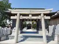 国安天満神社の鳥居