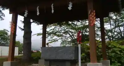 厚岸神社の手水舎
