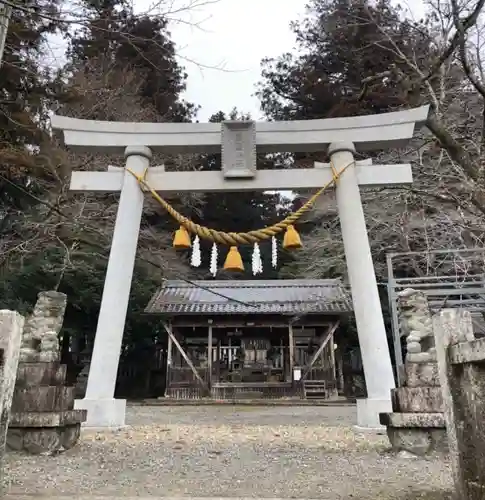 天鷹神社の鳥居