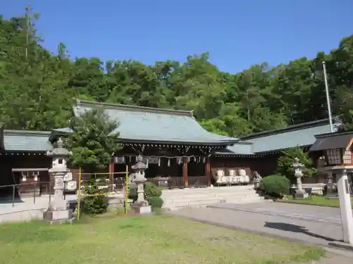 山梨縣護國神社の本殿