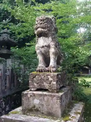 粟鹿神社の狛犬