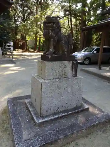 五所八幡宮の狛犬