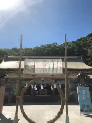 照國神社の本殿・本堂