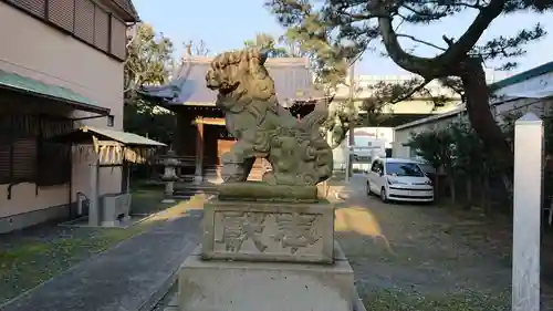 西宮恵比寿神社の狛犬