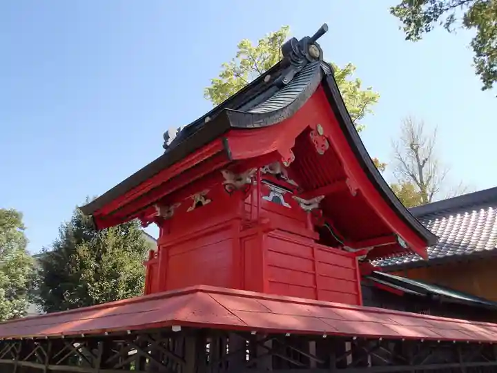 足立神社の本殿・本堂