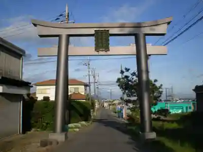 多坐弥志理都比古神社の鳥居