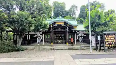 白金氷川神社の本殿・本堂