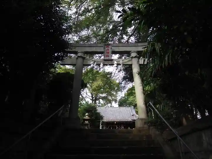 氷川台氷川神社の鳥居