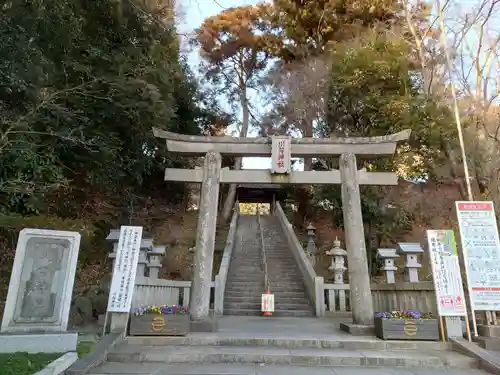 川勾神社の鳥居