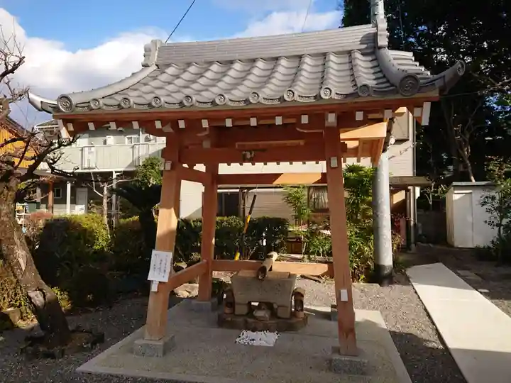 妙徳寺の手水舎