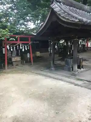 本太氷川神社の手水舎