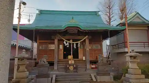 西新井氷川神社の本殿・本堂