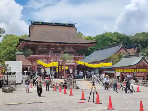 津島神社の山門・神門