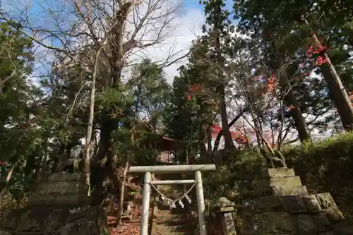 東館稲荷神社の鳥居