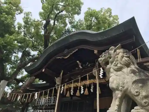 石切劔箭神社の狛犬