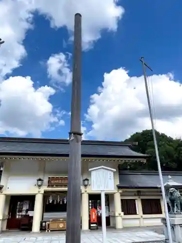 愛知縣護國神社の本殿・本堂