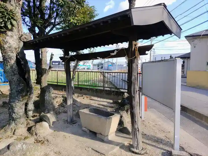 一姫神社の手水舎