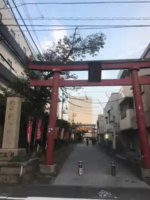 東京羽田 穴守稲荷神社の鳥居