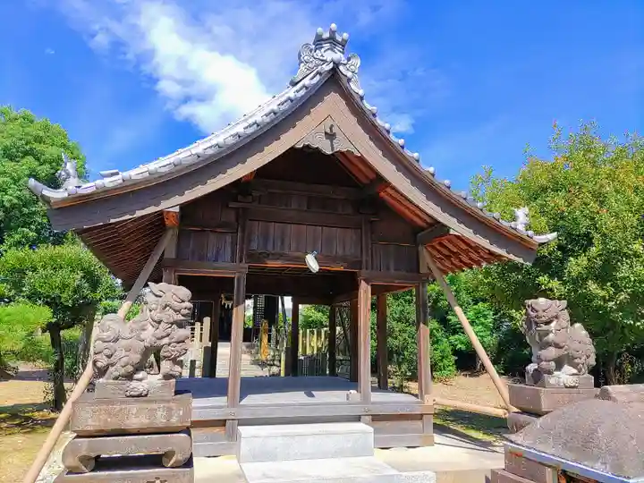 萩園神社の本殿・本堂