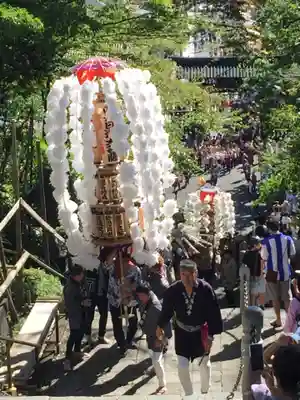 池上本門寺のお祭り