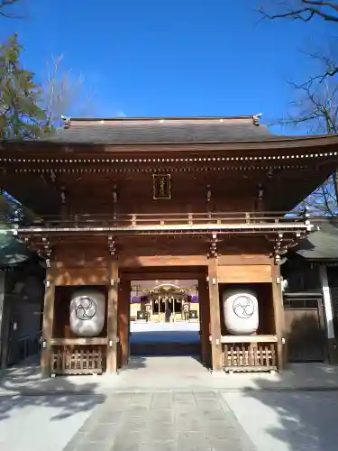 八幡大神社の山門・神門