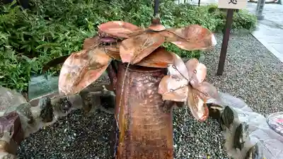 櫻木神社の手水舎