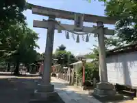 千住神社の鳥居