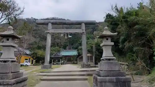 洲崎神社の鳥居