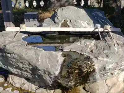 綿積神社の手水舎