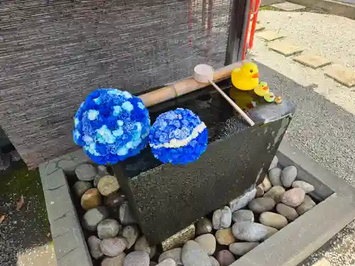 上尾御嶽神社の手水舎