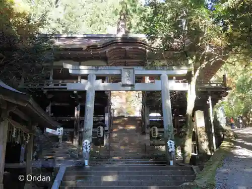 由岐神社の鳥居