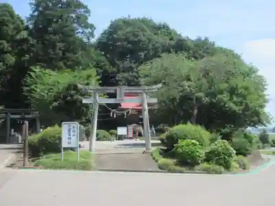 天狗山雷電神社の鳥居