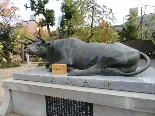 布多天神社の狛犬