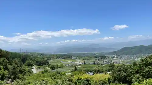 諏訪神社(真田本城跡)の景色