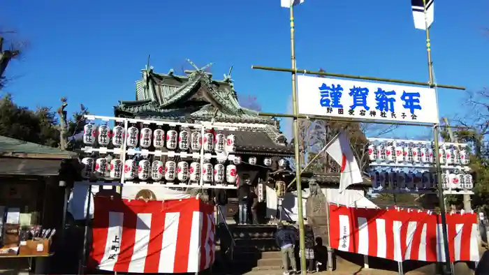 下総野田愛宕神社の本殿