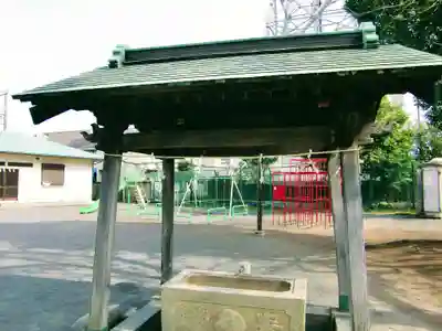 東八幡神社の手水舎