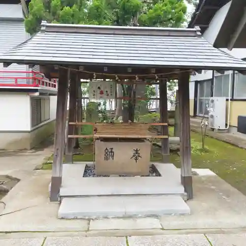氷川神社の手水舎