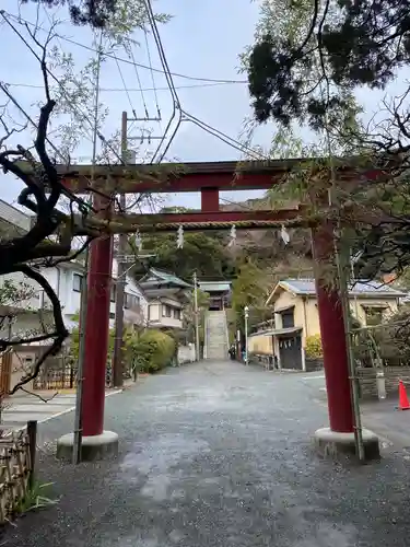 荏柄天神社の鳥居