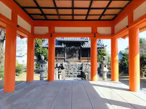 八幡社（外崎）の本殿・本堂