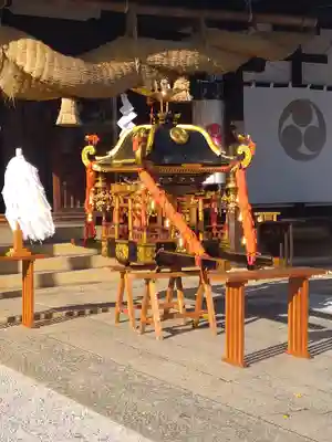 阿智神社のお祭り