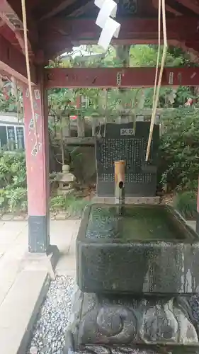 芝東照宮の手水舎