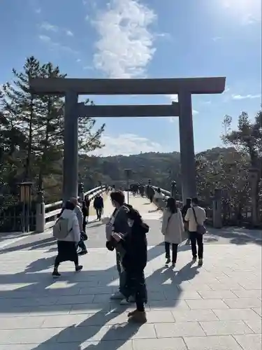 伊勢神宮内宮（皇大神宮）の鳥居