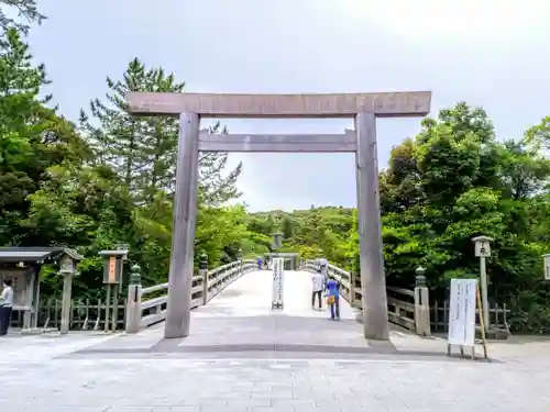 伊勢神宮内宮（皇大神宮）の鳥居