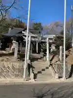見渡神社 日枝神社の鳥居