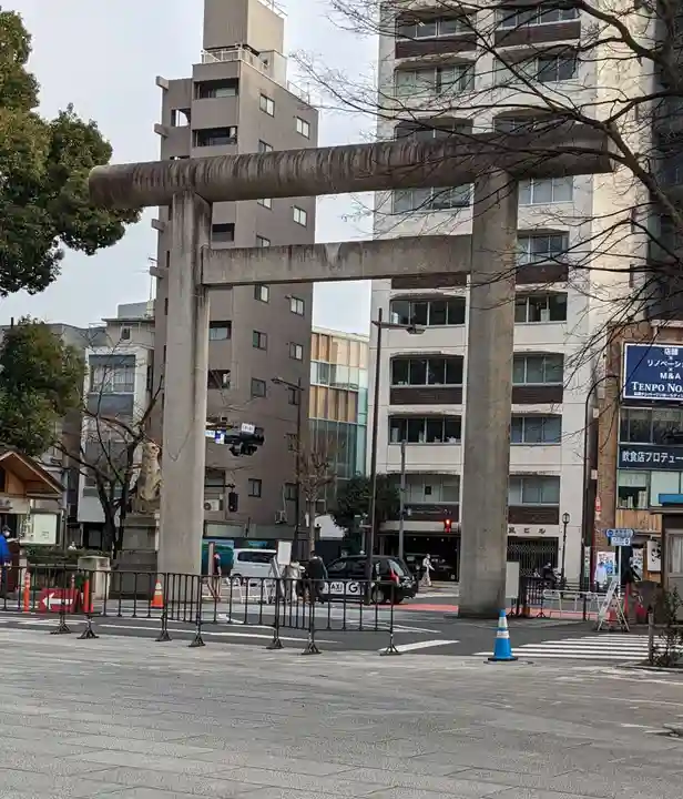 靖國神社の鳥居