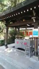 自由が丘熊野神社の手水